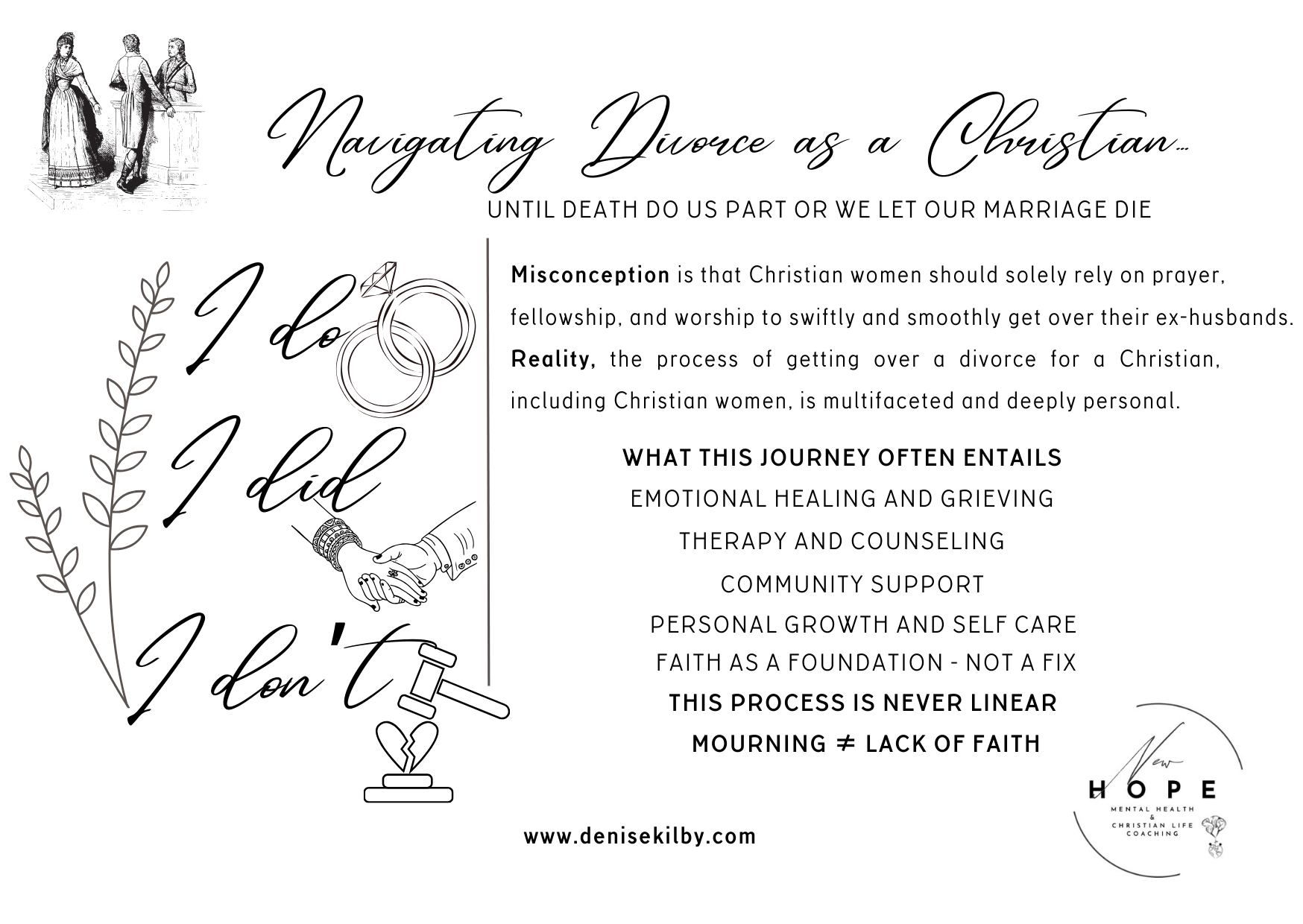 Misconceptions vs. Reality: Navigating Divorce as a Christian