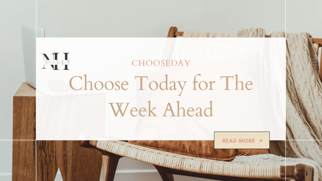 ChooseDay Plan: A Weekly Guide to Reclaim Peace, Purpose &&nbsp;Productivity